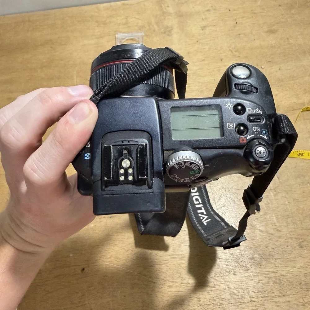 Canon PowerShot Pro1 Digital Camera 8.0MP Point Shoot 7x Zoom Tested Y2K 2000s